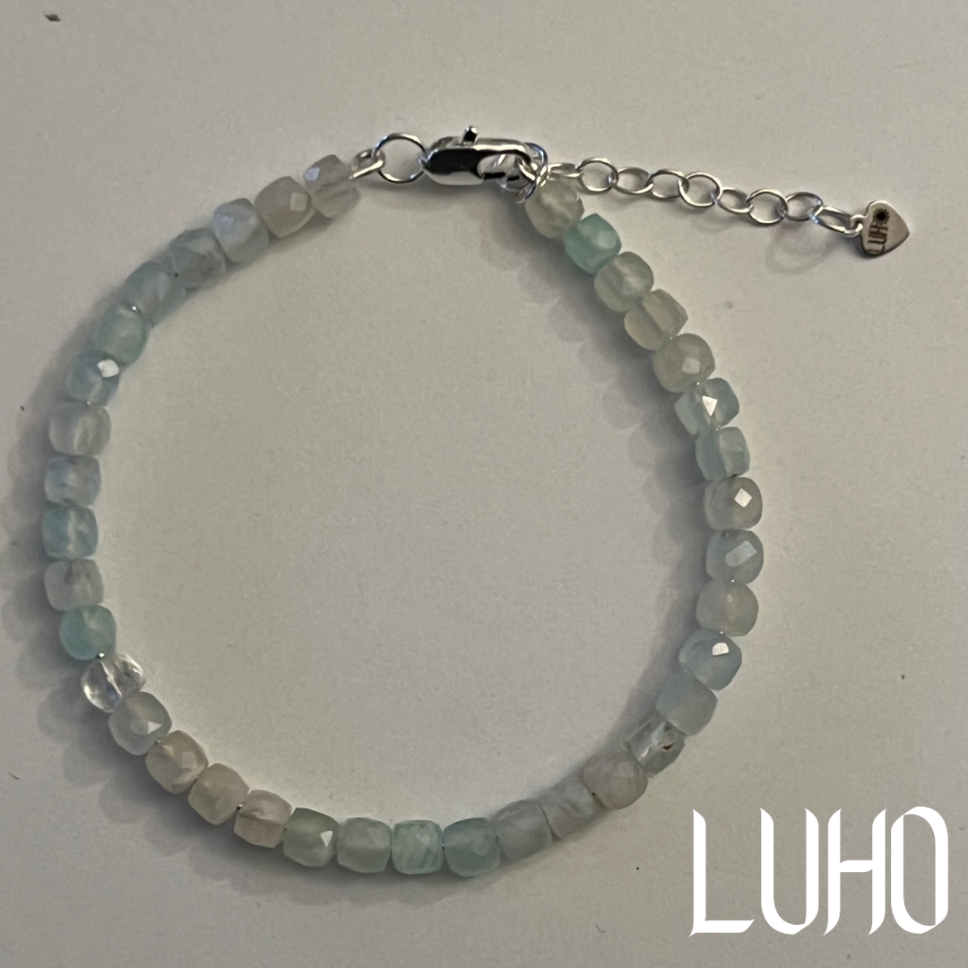 Down to Earth Natural Prehnite Gemstone Bracelet